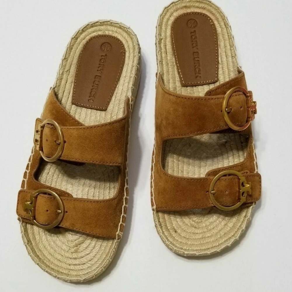 Tory Burch Selby Sandals in color Rhum 200 Sz 5